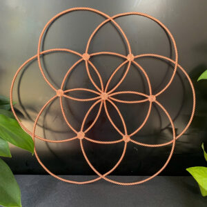 Tensor Flower of Life Wall Art (42cm) - Frequency 177MHz