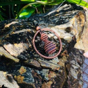 Tensor Pendant with Quartz