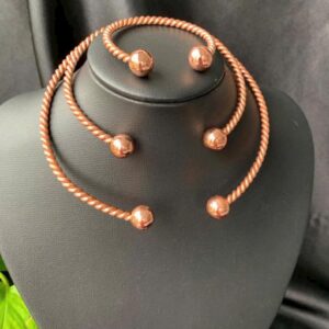 Lakhovsky Copper Ring Set