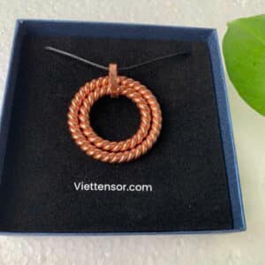 Double Tensor Ring Pendant